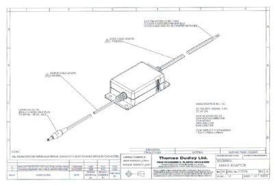 THOMAS DUDLEY VANTAGE ELECTROFLO MAINS ADAPTOR/TRANSFORMER (Not WAVE S3), 323107 (P2G) THOMAS DUDLEY VANTAGE ELECTROFLO MAINS ADAPTOR/TRANSFORMER (Not WAVE S3), 323107 (P2G)
